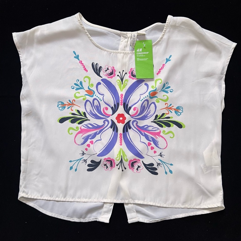 H&M Cropped Top Women’s Size 6